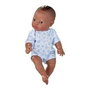 Berjuan Muñeca Newborn Niño Africano de 30 cm con Ropa