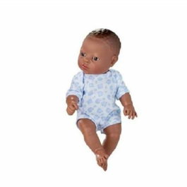 Berjuan Muñeca Newborn Niña Africana de 30 cm con Ropa
