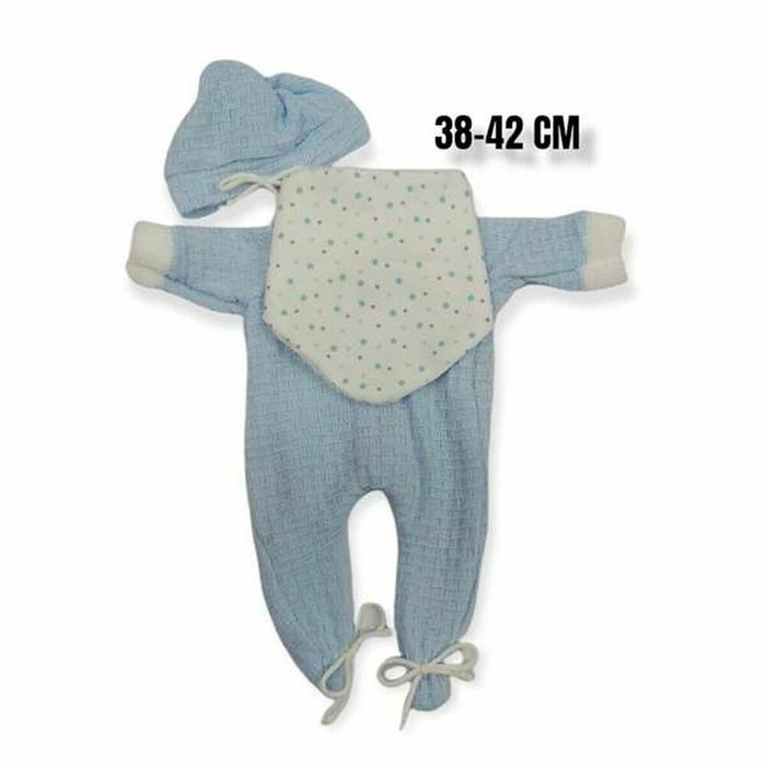 Berjuan Lana Azul Babero Mas Gorro