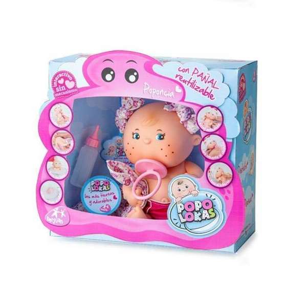 Muñeco popolokas pastelita con gorro de 2 picos 20cm Muñeco popolokas pastelita con gorro de 2 picos 20cm