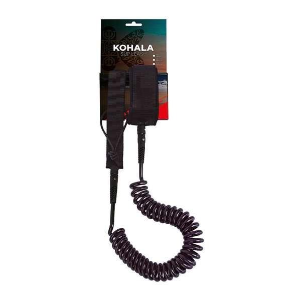 Ociotrends Leash Espiral 10' - Correa para surf de 10 pies, 3 años en adelante