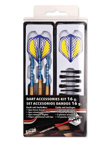 Ociotrends Estuche con 3 Dardos Metalizados 16 gr.