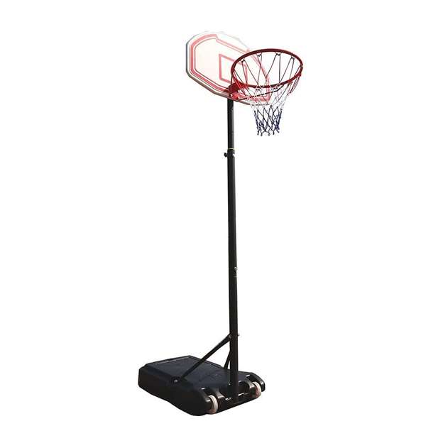 Ociotrends Canasta de Baloncesto Ajustable en Altura de 1.65m a 2.10m Hecha de Polietileno