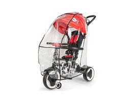 Ociotrends Rito / Prime - Funda para lluvia, transparente, plástico, a partir de 6 meses