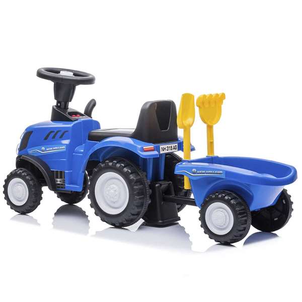 Ociotrends Tractor Correpasillos New Holland Azul 91x44x29 cm Ociotrends Tractor Correpasillos New Holland Azul 91x44x29 cm