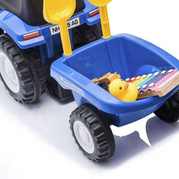 Ociotrends Tractor Correpasillos New Holland Azul 91x44x29 cm Ociotrends Tractor Correpasillos New Holland Azul 91x44x29 cm
