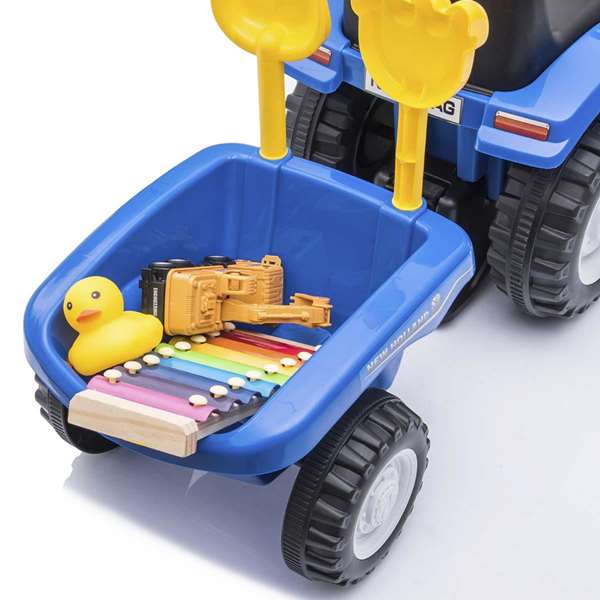 Ociotrends Tractor Correpasillos New Holland Azul 91x44x29 cm Ociotrends Tractor Correpasillos New Holland Azul 91x44x29 cm