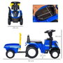 Ociotrends Tractor Correpasillos New Holland Azul 91x44x29 cm