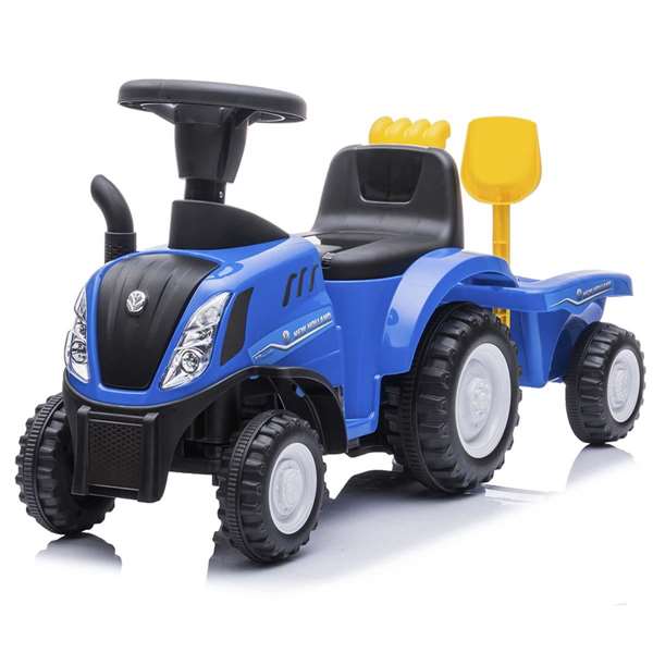 Ociotrends Tractor Correpasillos New Holland Azul 91x44x29 cm Ociotrends Tractor Correpasillos New Holland Azul 91x44x29 cm