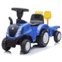Ociotrends Tractor Correpasillos New Holland Azul 91x44x29 cm