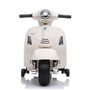 Ociotrends Moto mini Vespa blanca 6V 1 motor
