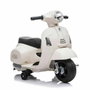 Ociotrends Moto mini Vespa blanca 6V 4 AH