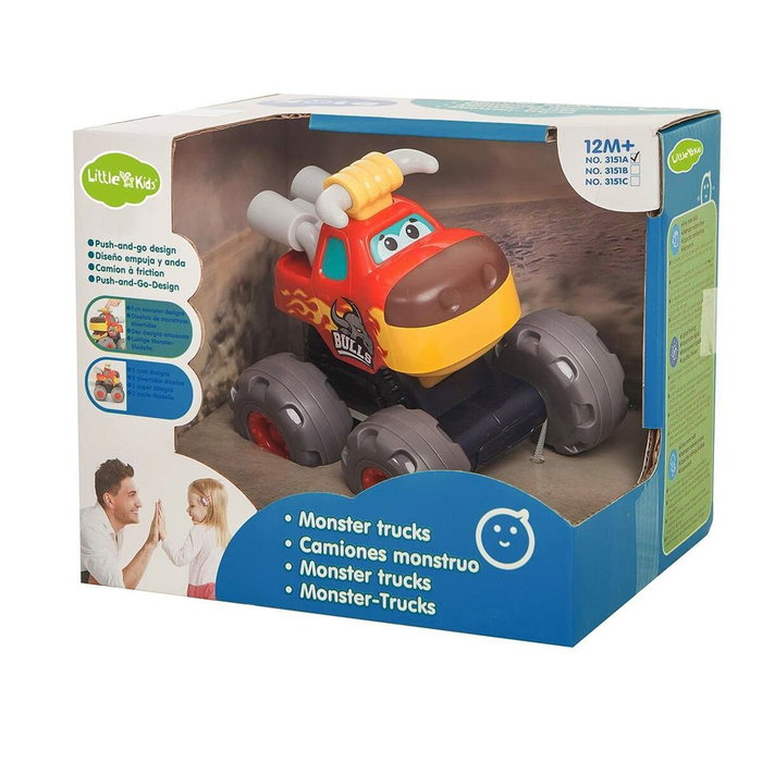 Creaciones Llopis Camión Fricción Monster Trucks Toro - Modelos surtidos