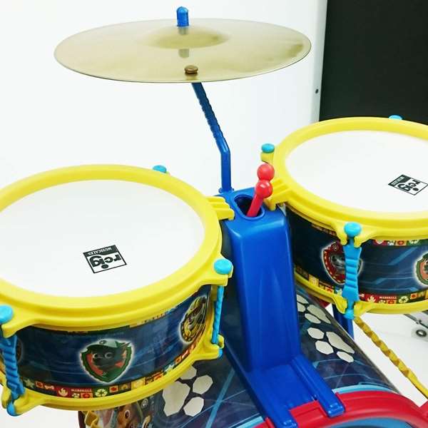 Reig Batería Sencilla Paw Patrol con Banqueta 55x36x38 cm Reig Batería Sencilla Paw Patrol con Banqueta 55x36x38 cm