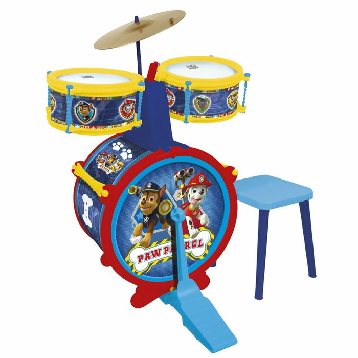 Reig Batería sencilla Paw Patrol con banqueta