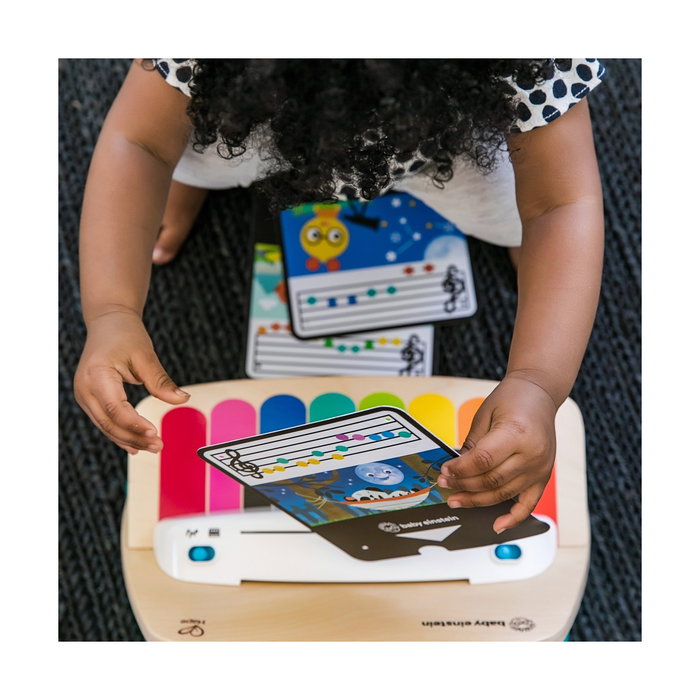Hape Piano Magic Touch de madera Baby Einstein con tecnología táctil
