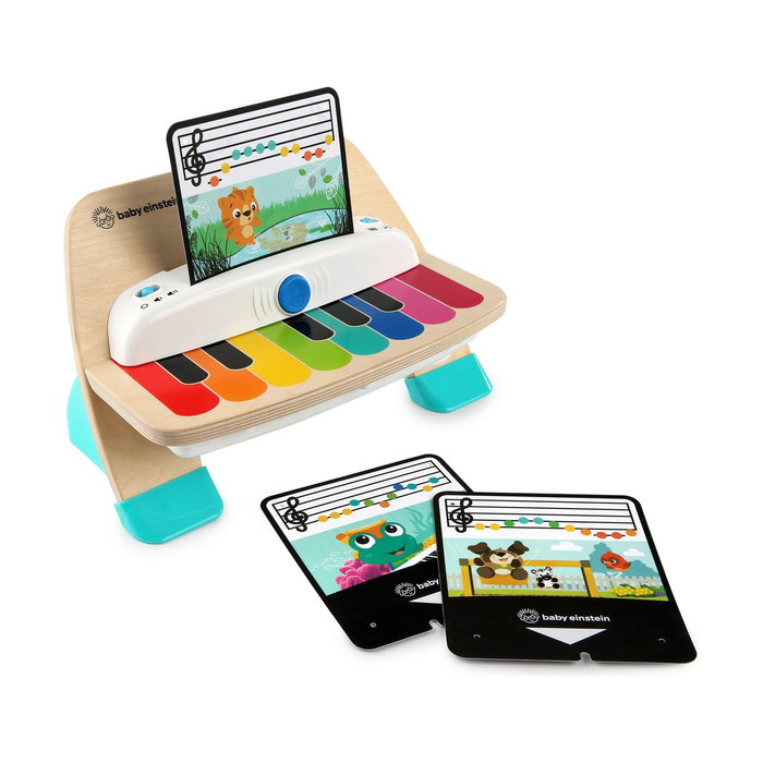 Hape Piano Magic Touch de madera Baby Einstein con tecnología táctil