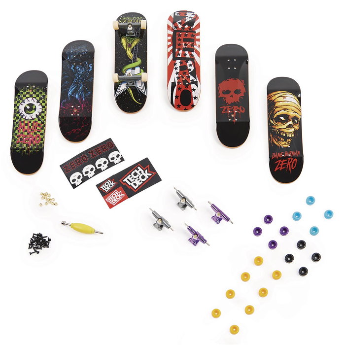 Spin Master Tech Deck Skate Shop Bonus Pack - 1 monopatín montado, 5 tablas, stickers, herramientas y ruedas Spin Master Tech Deck Skate Shop Bonus Pack - 1 monopatín montado, 5 tablas, stickers, herramientas y ruedas