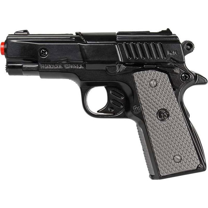 Gonher Pistola Policía metal 8 Tiros color Negra Gonher Pistola Policía metal 8 Tiros color Negra