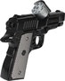 Gonher Pistola Policía Metal 8 Tiros Color Negra