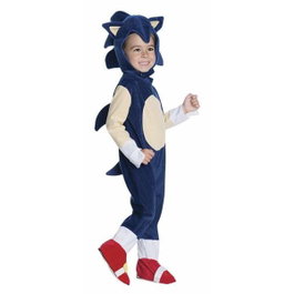 Rubies Disfraz Bebé Sonic preschool Deluxe Azul Talla I (6 a 12 meses)