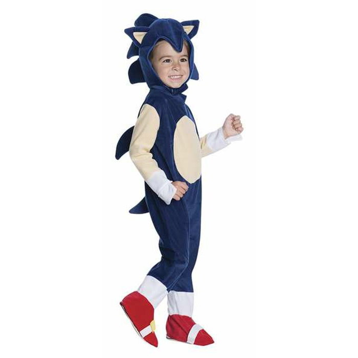 Rubies Disfraz Bebé Sonic preschool Deluxe Azul Talla I (6 a 12 meses) Rubies Disfraz Bebé Sonic preschool Deluxe Azul Talla I (6 a 12 meses)