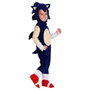 Rubies Disfraz Sonic Preschool Deluxe Talla I (6 a 12 Meses) para Bebé