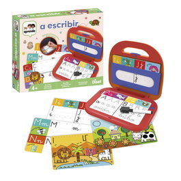 Diset 63787 Yo Aprendo A Escribir Pupitre Maletín Luminoso Autocorrectivo para Niños +4 Años