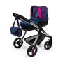 Reig Coche de Muñecas Stule Pram Azul Marino