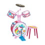 Reig Batería Hello Kitty de 3 Elementos con Banqueta