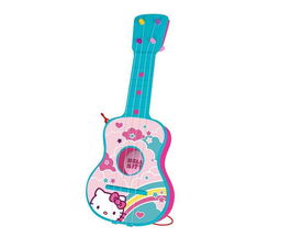 Reig Guitarra 4 cuerdas con estuche Hello Kitty para niños