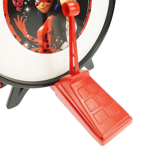 Reig Bateria 3 Elementos con Banqueta Juguete Infantil a partir de 3 Años