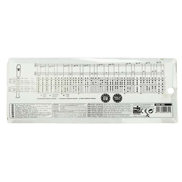 Reig Flauta con Método y Limpiador, en Blíster