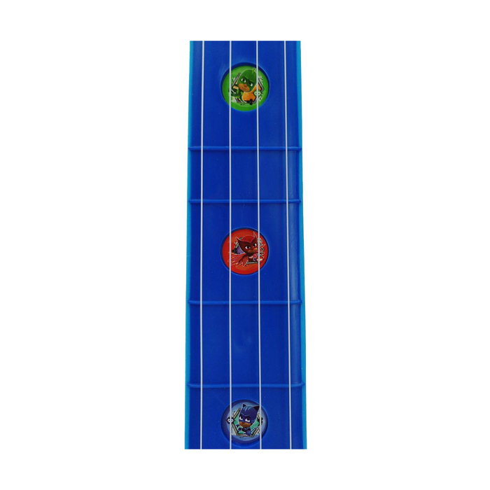 Reig Guitarra y Micrófono de Pie PJ Masks con Amplificador (Altura Regulable)