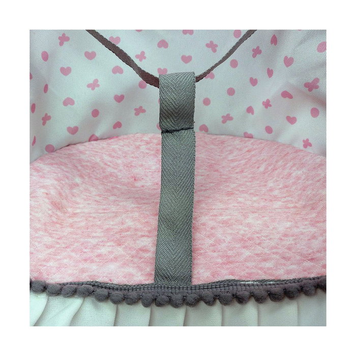 Reig Sillia Muñeca Lunares Rosa/Blanco