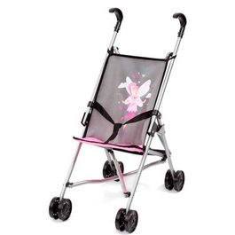 Reig Silla de Muñeca Gris Decoración Hadas 57x46x27 cm