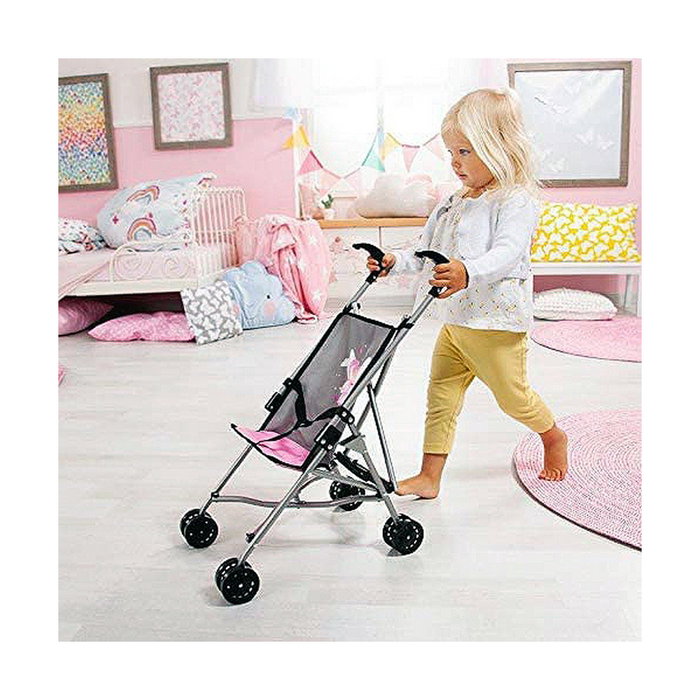 Reig Silla de muñeca Gris Decoracion Hadas 57x46x27 cm