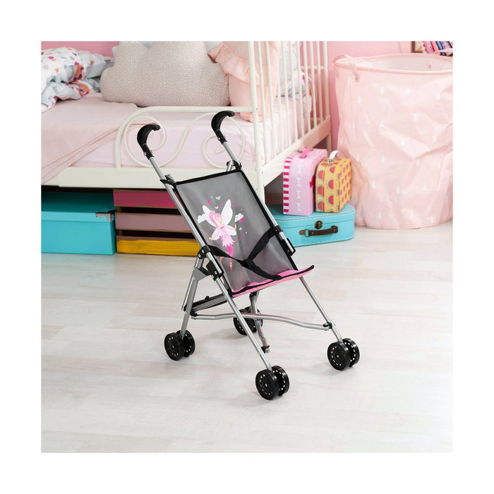 Reig Silla de muñeca Gris Decoracion Hadas 57x46x27 cm