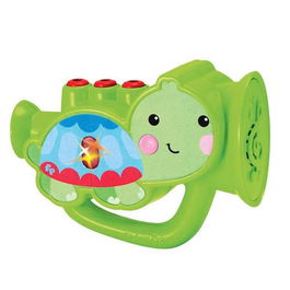 Fisher-Price Mi Primera Trompeta con Sonidos y Luces para Niños a Partir de 2 Años Incluye Pilas