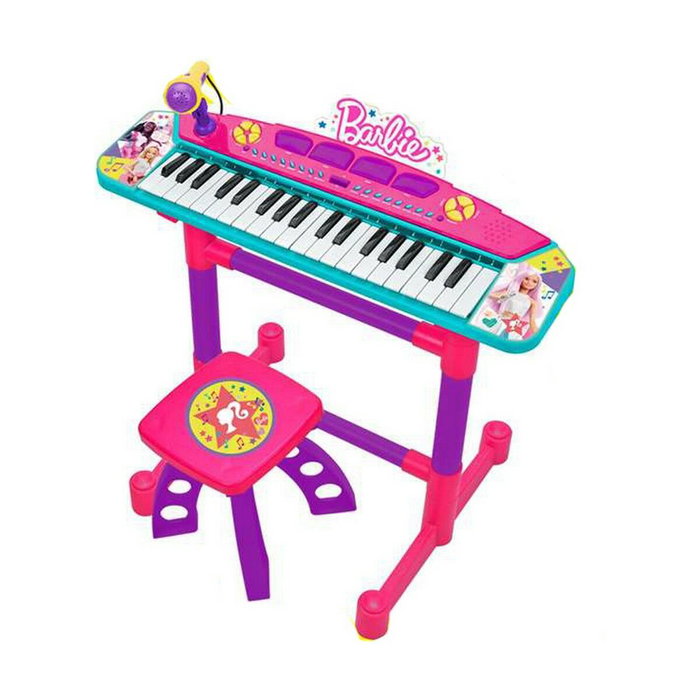 Reig Órgano con Pie y Banqueta Barbie Reig Órgano con Pie y Banqueta Barbie
