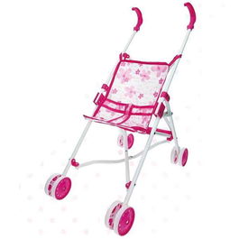 Reig Silla de Muñeca Paraguas Básica - Rosa en Caja 55.50x41.50x25.50 cm