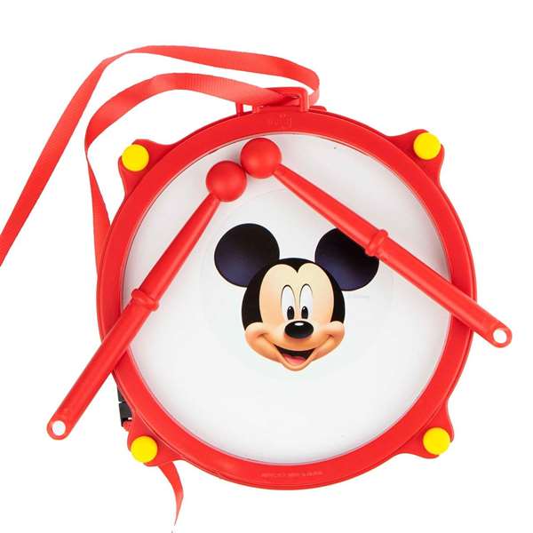 Reig Tambor Mickey en Estuche 16 cm Diámetro Juguete Musical para Niños +18 Meses Reig Tambor Mickey en Estuche 16 cm Diámetro Juguete Musical para Niños +18 Meses