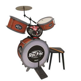 Reig Batería 3 Módulos con Tutor con Sonido y Luces para Niños +3 Años