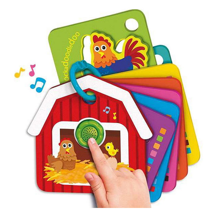 Reig Puzzle EVA tarjetas Granja con sonidos y voces reales de animales