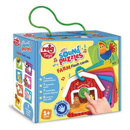 Reig Puzzle EVA tarjetas Granja con sonidos y voces reales de animales
