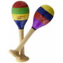 Reig Maracas De Madera Pintadas, 20 Cm.