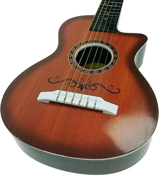 Reig Guitarra Acústica de Plástico con 6 Cuerdas, 59 cm, para Niños a Partir de 3 Años