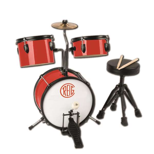 Reig Bateria Madera y Metal 65x65 Reig Bateria Madera y Metal 65x65