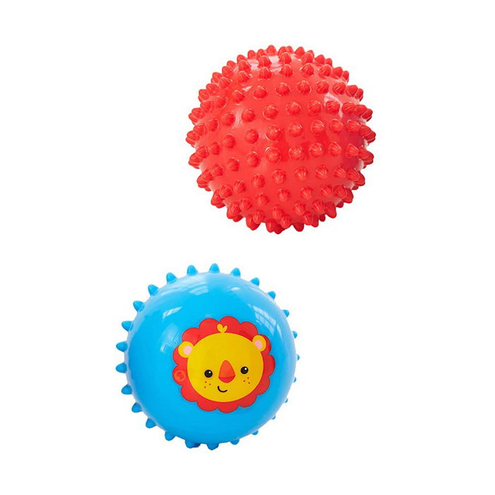 Reig Set 2 Pelotas Masaje Bebé Fisher-Price 25x15x7,50 cm