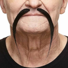 My Other Me Bigote negro talla única